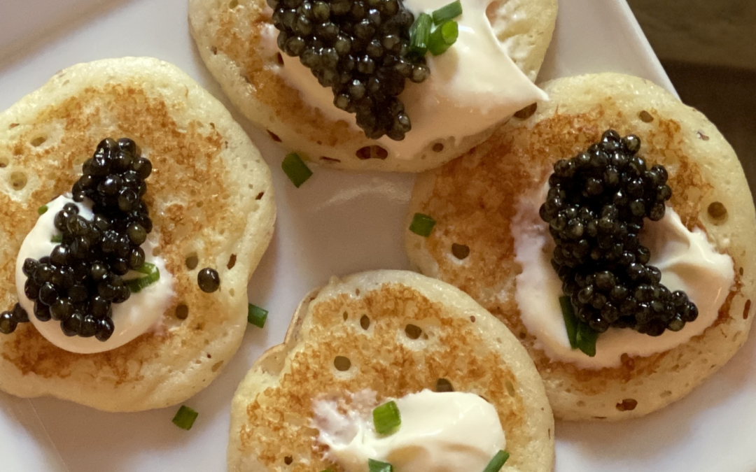 Recipe: Traditional Yeasted Blini and Caviar