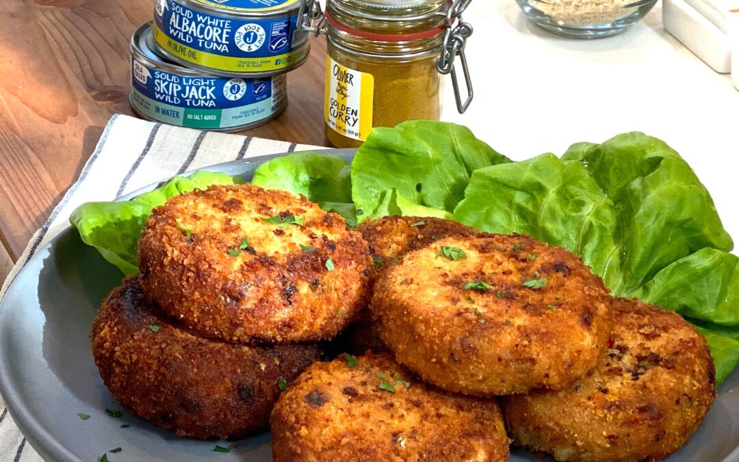 Recipe: Sea Tales Tuna Cakes with Curry Lime Mayonnaise