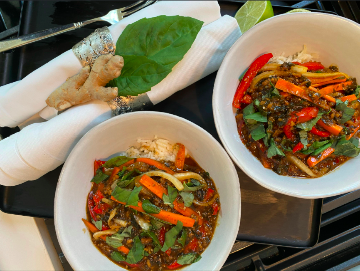 Recipe: Akua Burger Thai Basil Summer Bowl with Jasmine Rice